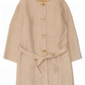 Elegance Dameoverfrakke UK 12 Medium Beige Sildebenshør