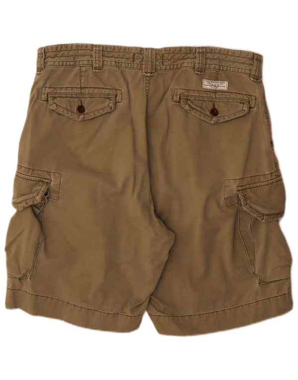 Polo Ralph Lauren Herre Cargo Shorts W38 XL Khaki Bomuld