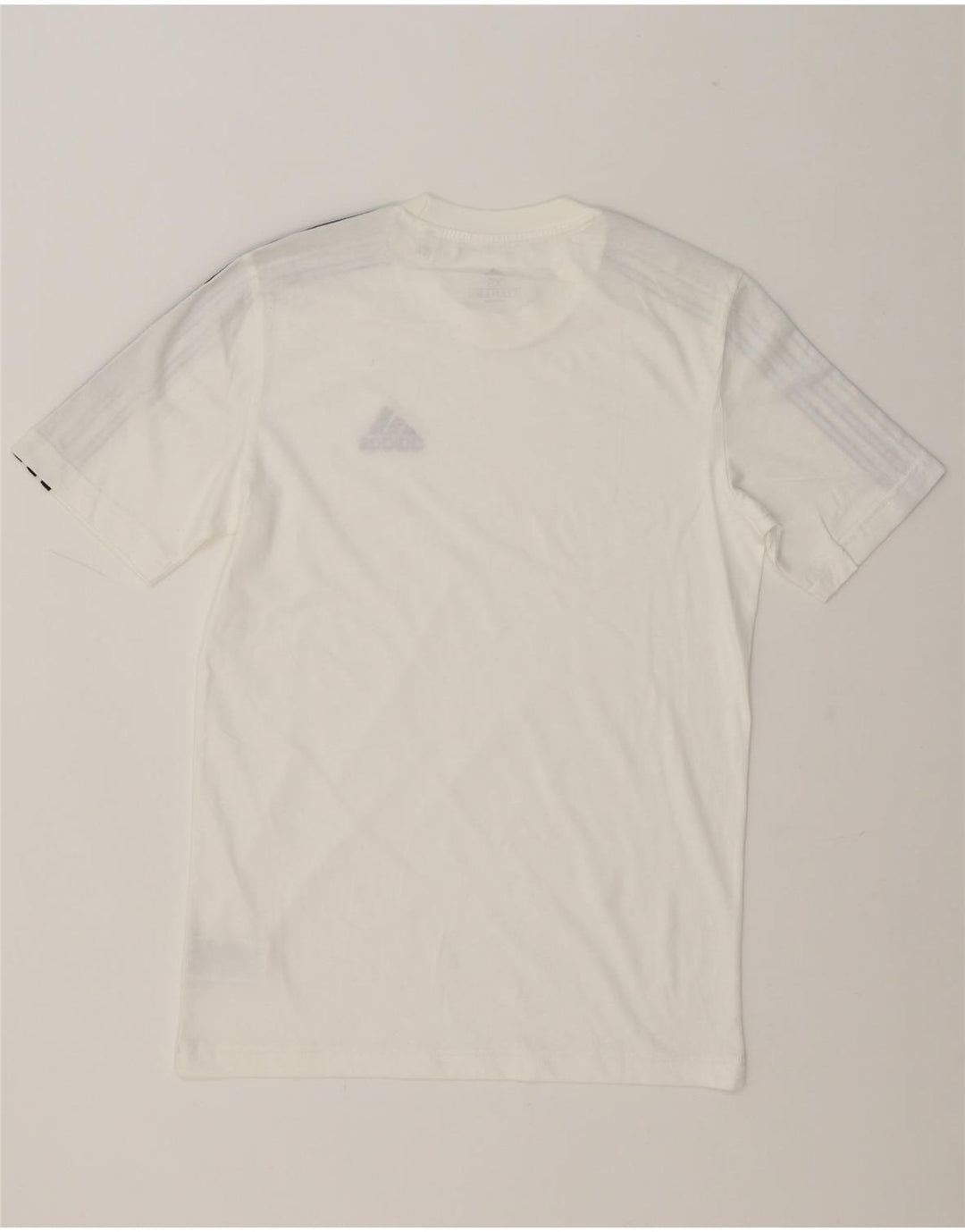 ADIDAS Mens T-Shirt Top XS White Cotton Vintage Adidas and Second-Hand Adidas from Messina Hembry 
