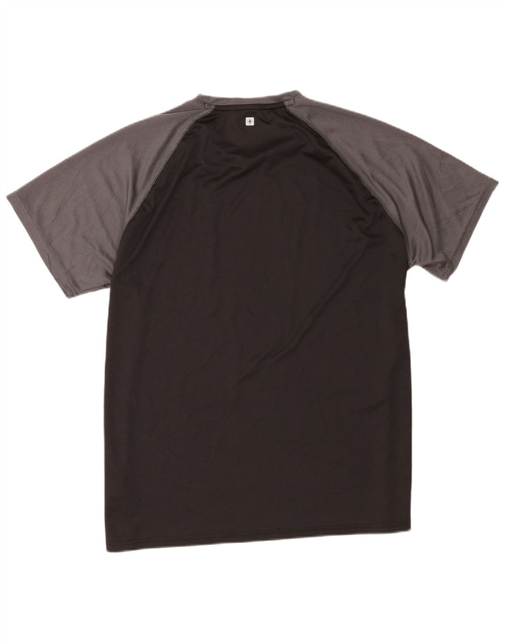 Mountain Warehouse Herre IsoCool T-Shirt Top 2XL Grå Colourblock Polyester