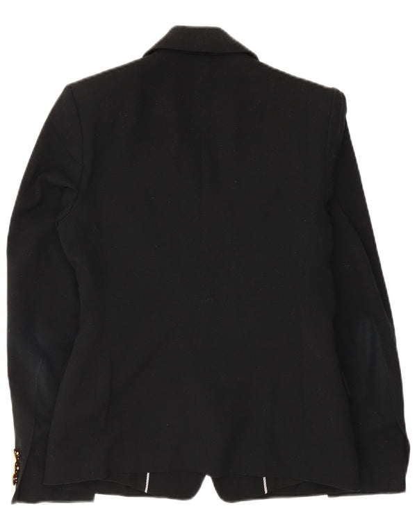 Marks & Spencer Dame Skræddersyet Fit Blazer Jacket UK 6 XS Sort