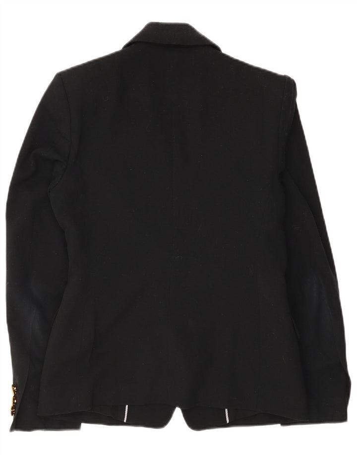 Marks & Spencer Dame Skræddersyet Fit Blazer Jacket UK 6 XS Sort