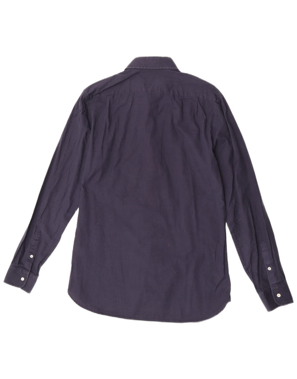 Reiss herre Slim Fit skjorte medium marineblå bomuld