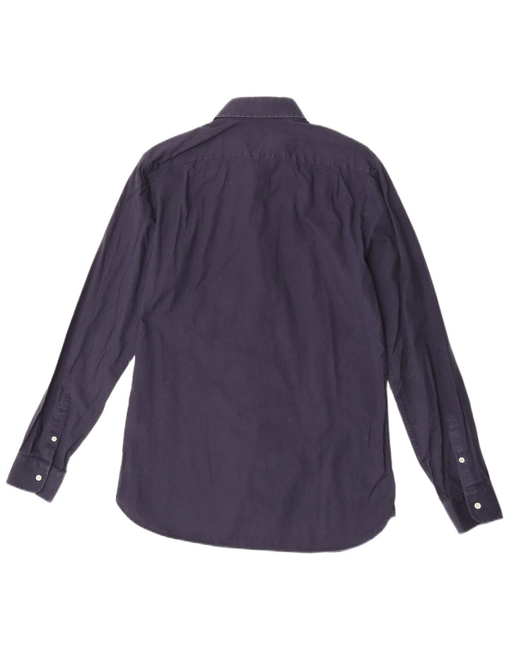 Reiss herre Slim Fit skjorte medium marineblå bomuld
