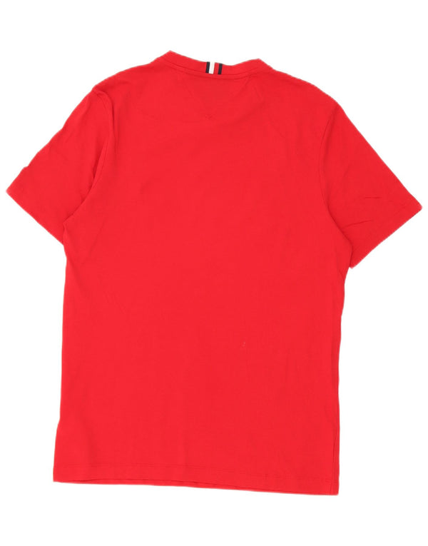 Tommy Hilfiger Mens Regular Fit T-Shirt Top XS Red Cotton