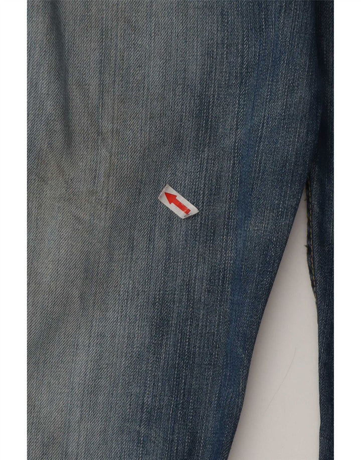 Levi's Herre 501 Straight Jeans W36 L34 Blå