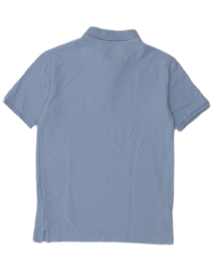 Izod Boys Regular Polo Shirt 14-15 Years Large Blue Cotton