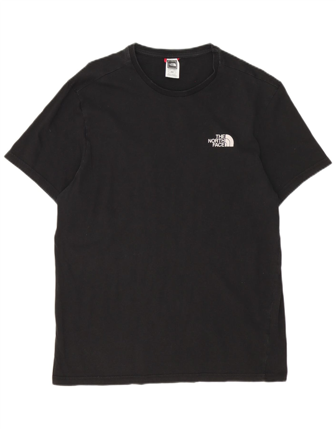 The North Face Herre T-Shirt Top Medium Sort Bomuld