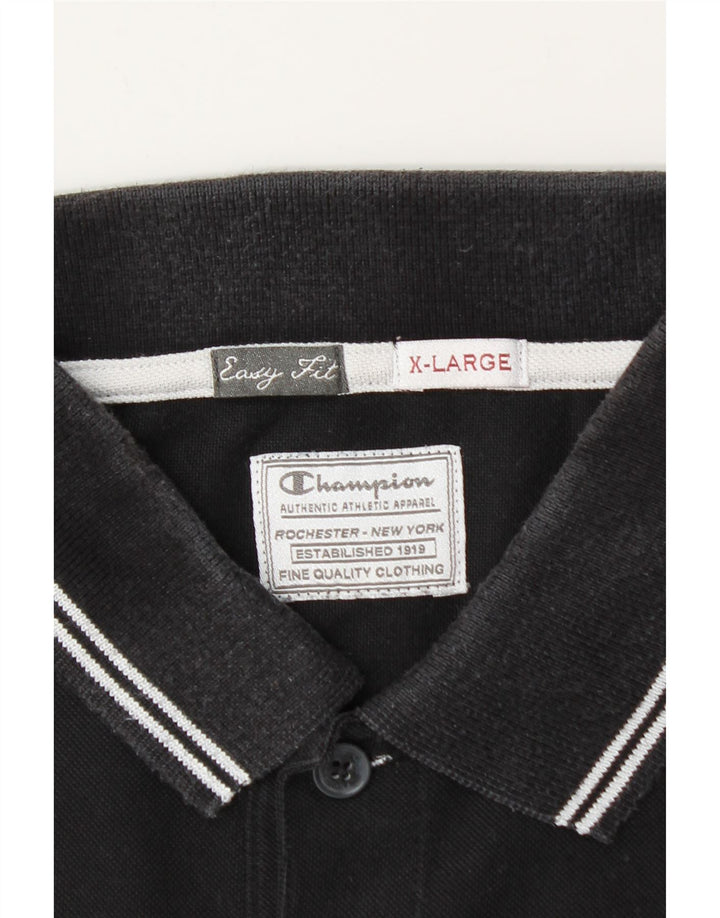Champion Herre Easy Fit Polo Shirt XL Sort