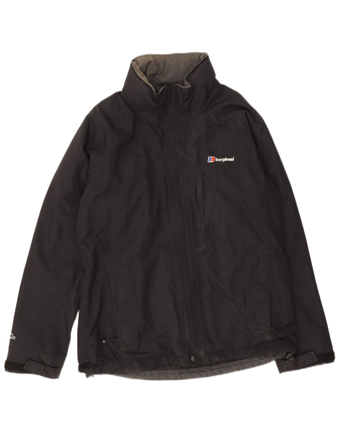 Berghaus Regnjakke til mænd UK 38 Medium Sort Nylon