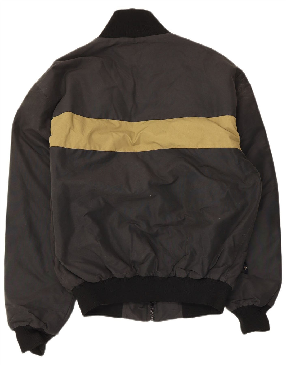 North Sails Herre Bomber Jacket UK 40 Large Black Colourblock Bomuld