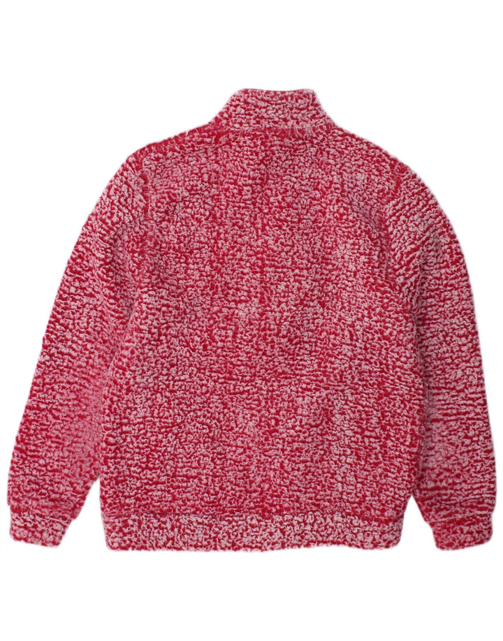Umbro Fleecejakke til kvinder UK 18 XL Rød Flecked Polyester