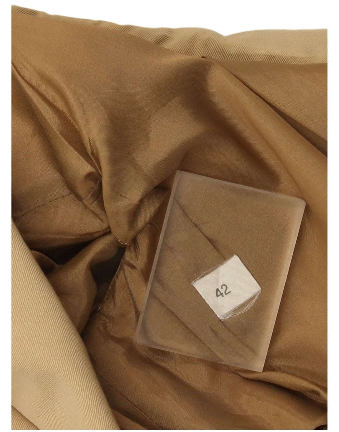 Vintage dame 2-knaps blazerjakke IT 42 Medium Beige