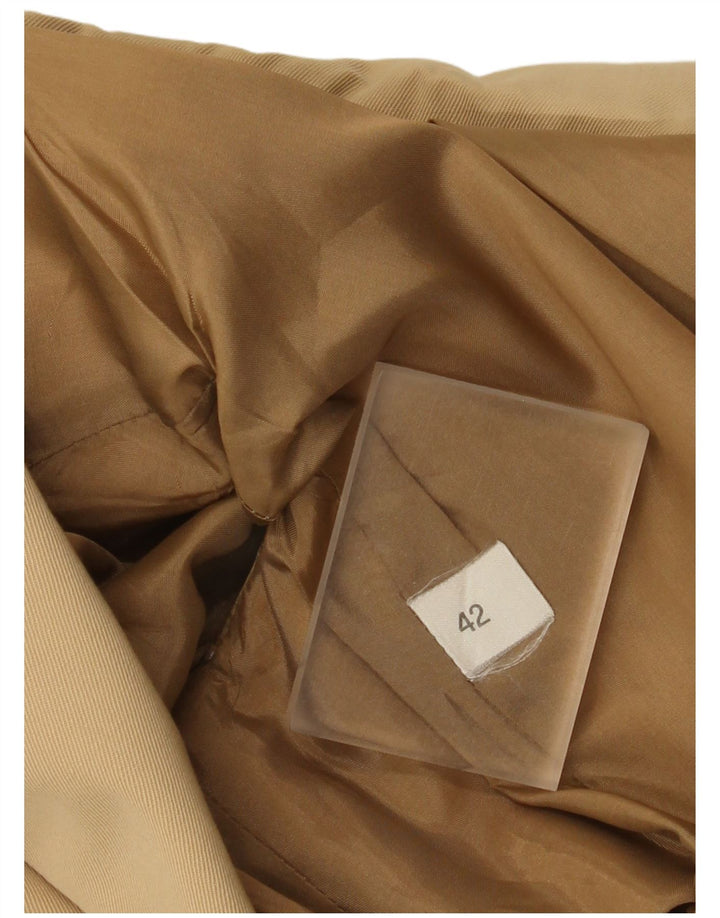 Vintage dame 2-knaps blazerjakke IT 42 Medium Beige