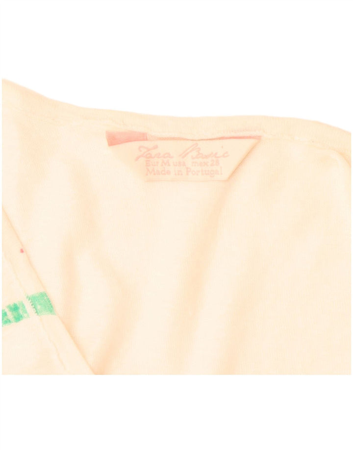 Zara Damevest Top UK 12 Medium Flerfarvet Stribet