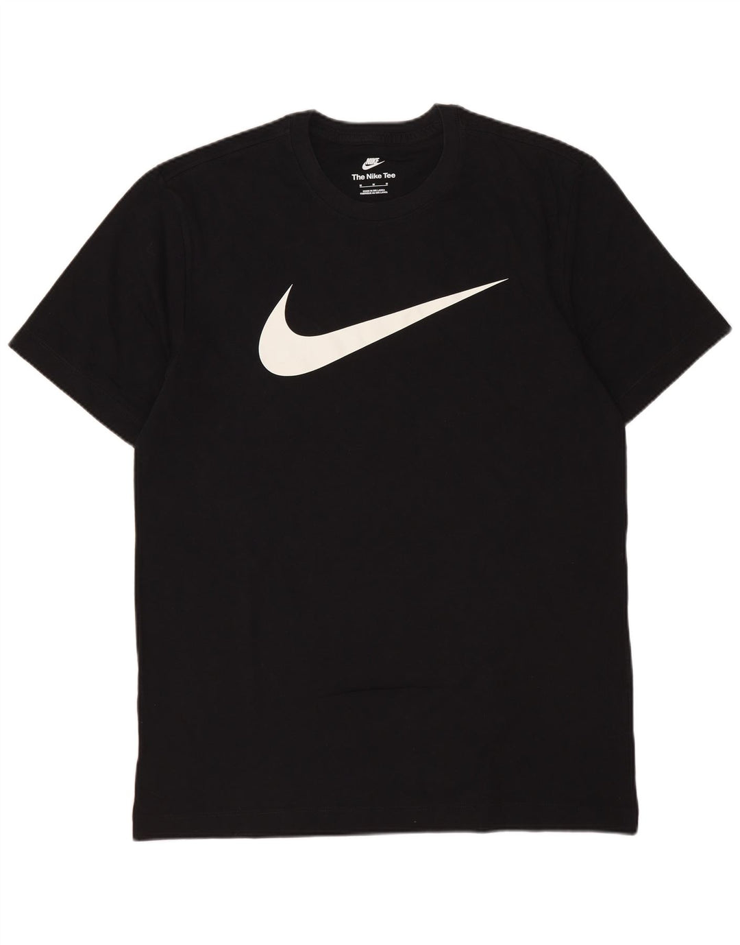 Nike Herre grafisk T-shirt Top Medium Sort Bomuld