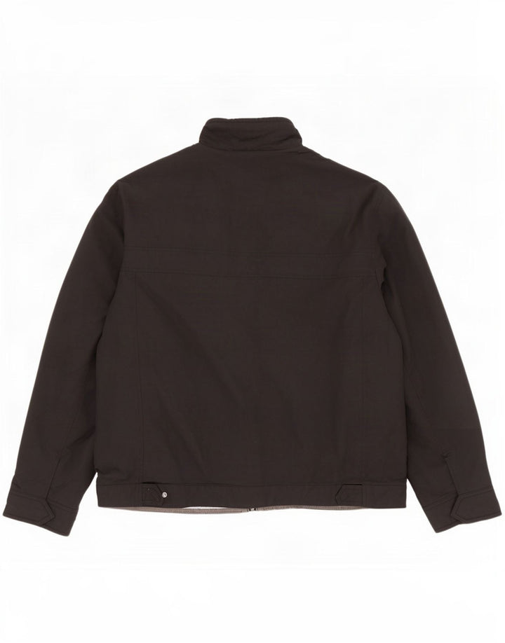 Marks & Spencer Herre Autograph Bomber Jacket UK 42 XL Sort Polyamid