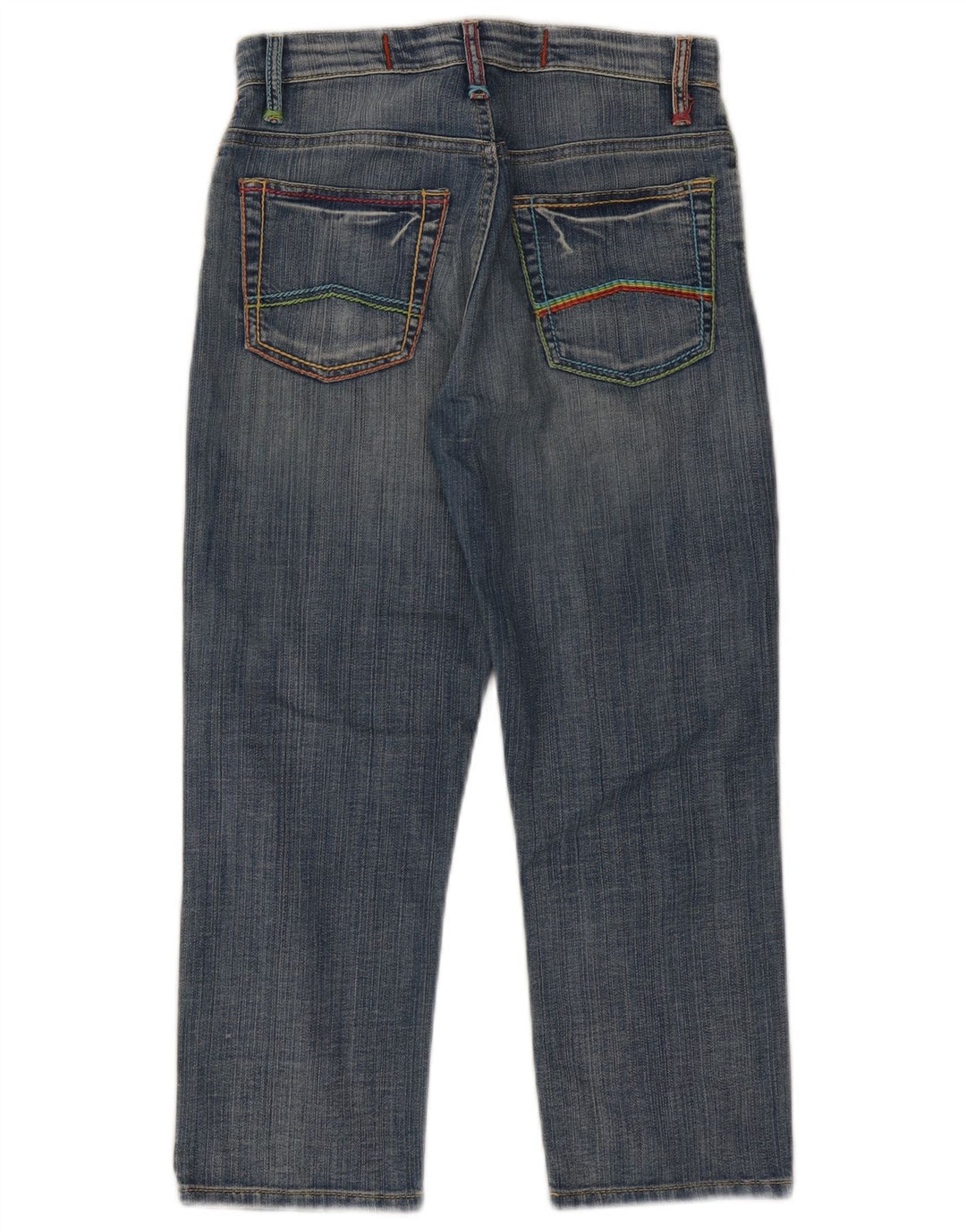 Marlboro Classics Dame Capri Jeans W27 L22 Blå Bomuld