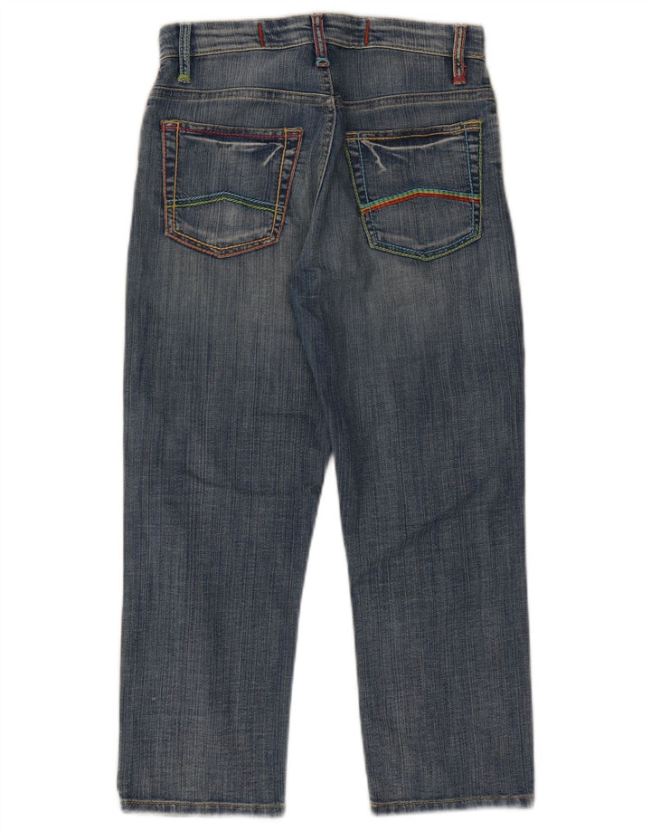 Marlboro Classics Dame Capri Jeans W27 L22 Blå Bomuld
