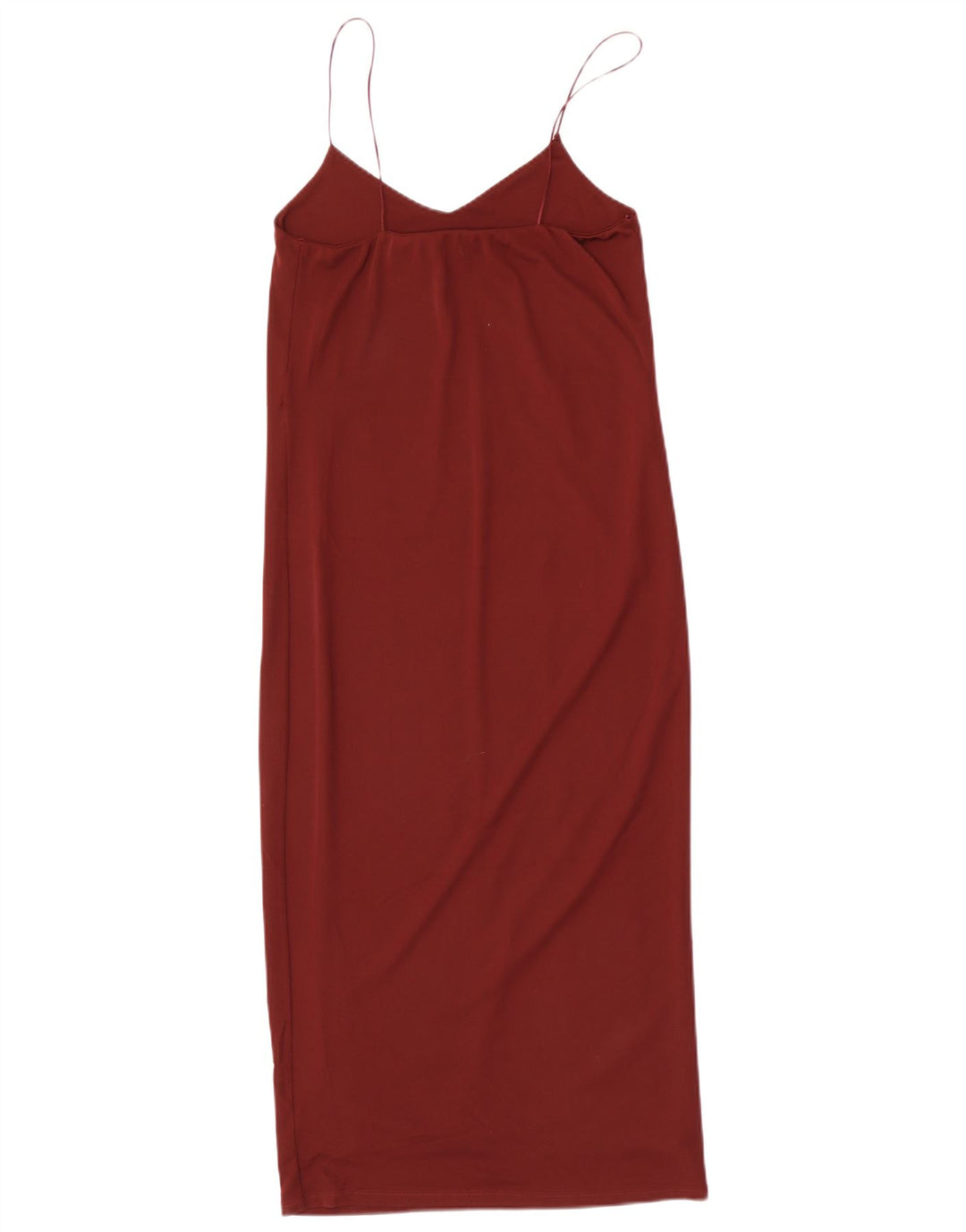 Zara Dame Slip Dress UK 8 Small Maroon