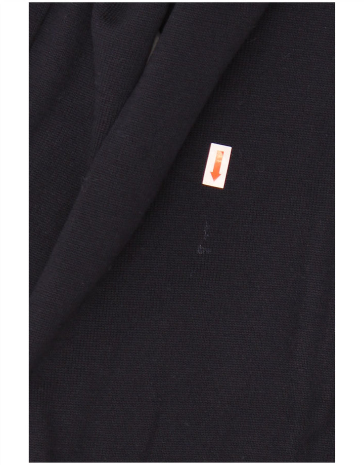 MARZ Herre V-hals sweater IT 52 Stor marineblå uld