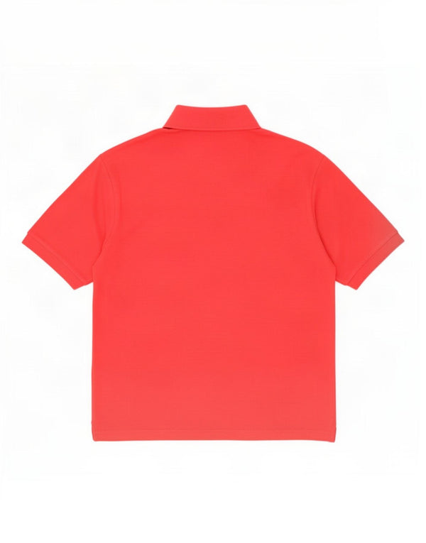 Nike herre poloshirt UK 37/38 XL rød bomuld