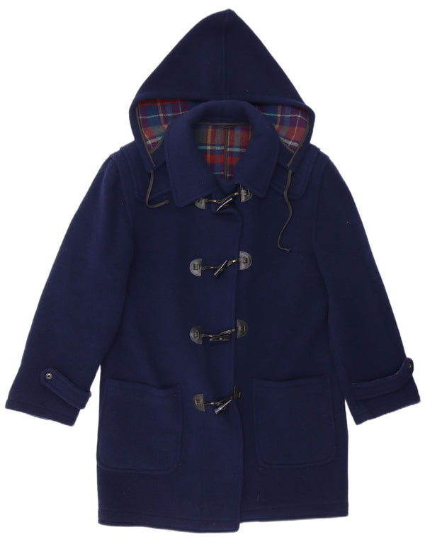Vintage Herre Hooded Duffel Coat UK 42 XL Navy Blue