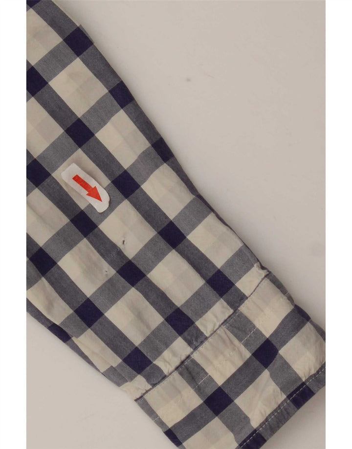 Gap Herre Classic Fit skjorte Medium Marineblå Gingham Cotton