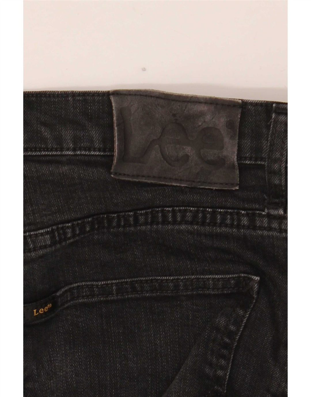 Lee Straight Jeans til mænd W30 L27 Sort