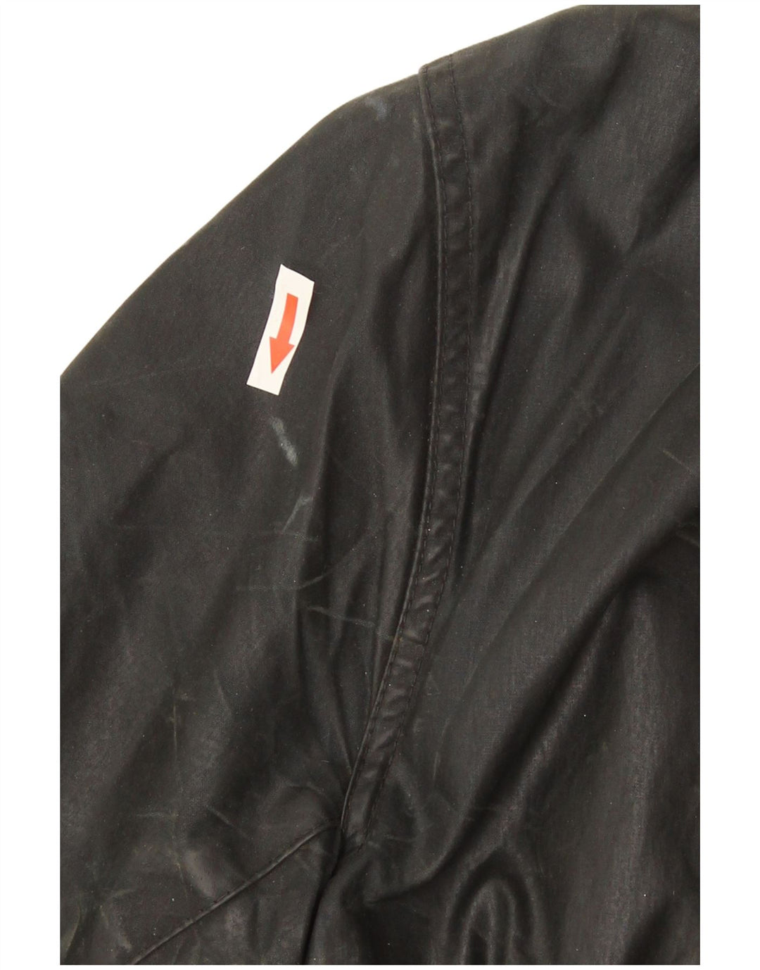 Barbour Herre Border Waxed Cotton Coat UK 36 Small Black