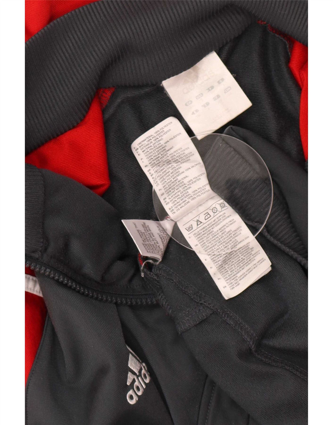 Adidas Træningsdragt til mænd Topjakke XL Grå Colourblock Polyester