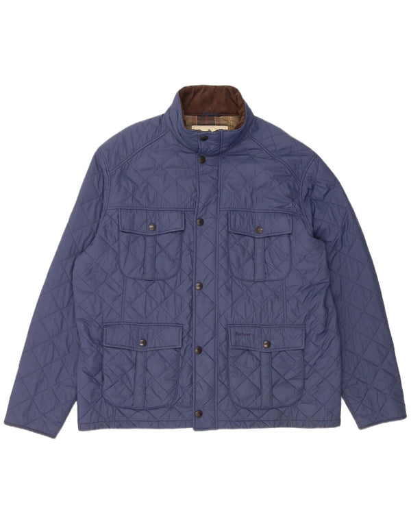 BARBOUR Herre quiltet jakke UK 44 2XL Blå