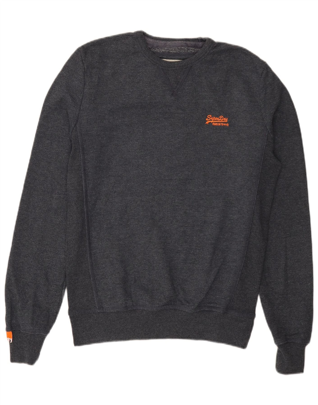 SUPERDRY Sweatshirt til mænd Medium Navyblå Bomuld