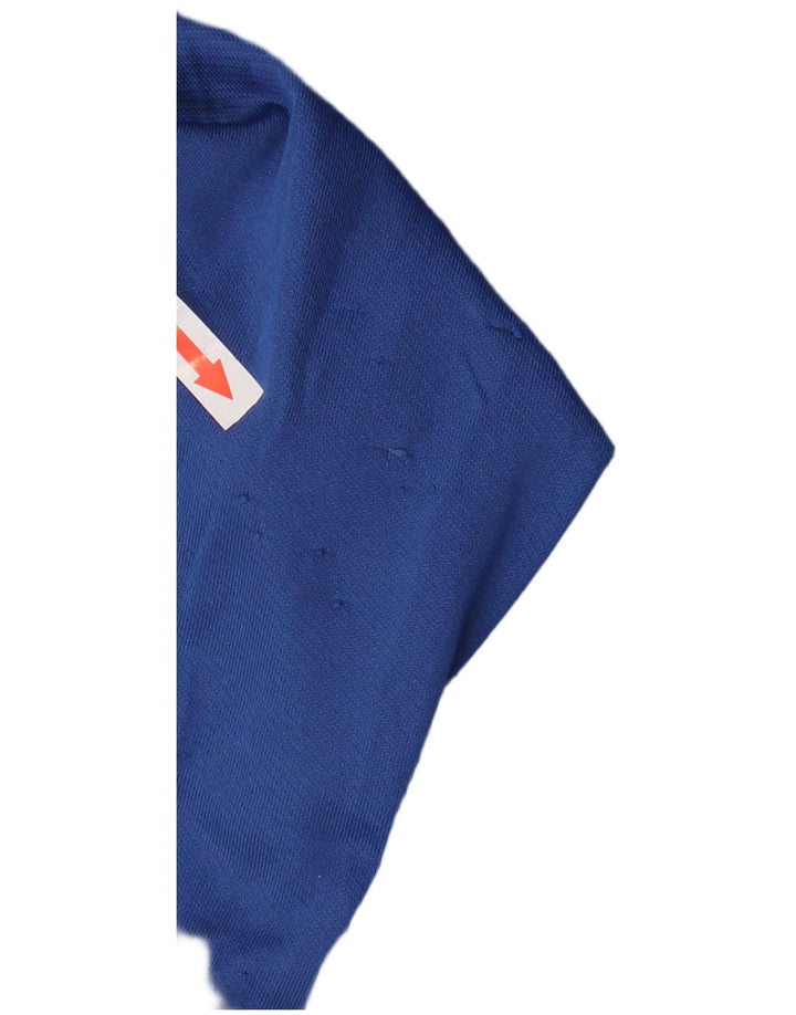 NFL Womens Colts Zip Neck Pullover Træningsdragt Top UK 16 Large Navy Blue