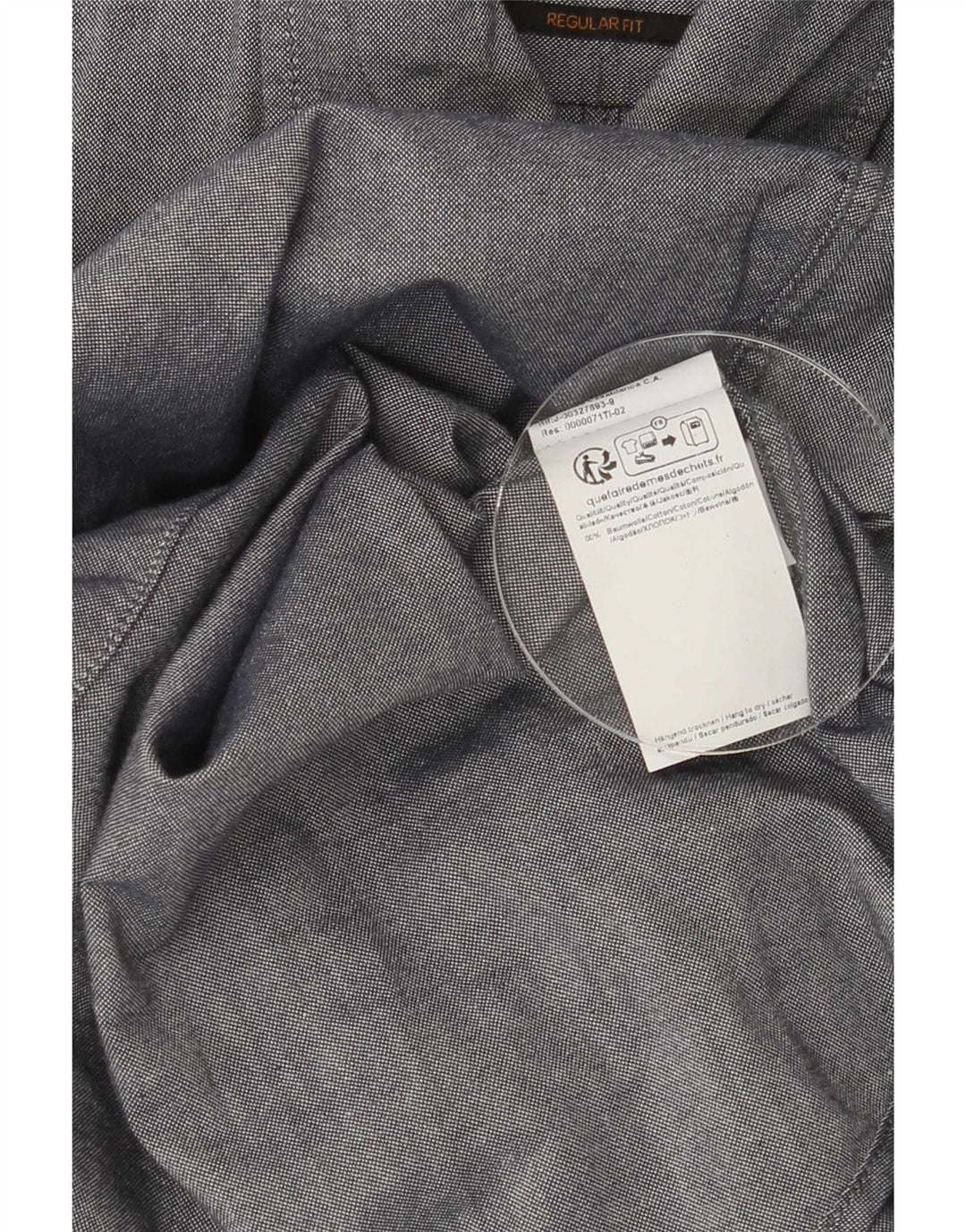 Hugo Boss Herre Regular Fit skjorte Medium Blue Cotton