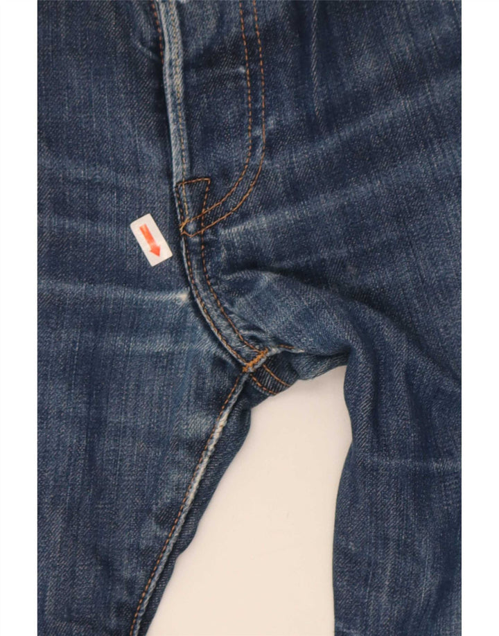 Levi's Herre 501 Straight Jeans W30 L32 Blå Bomuld
