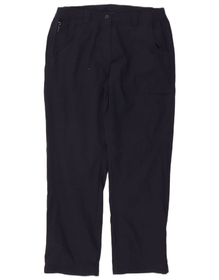 Mountain Warehouse Dame Cargo Trousers UK 10 Small W27 L29 Navy Blue