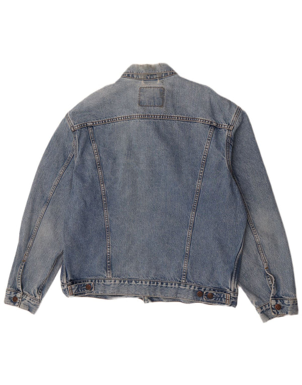 Levi's Herre denimjakke UK 42 XL Blå Bomuld