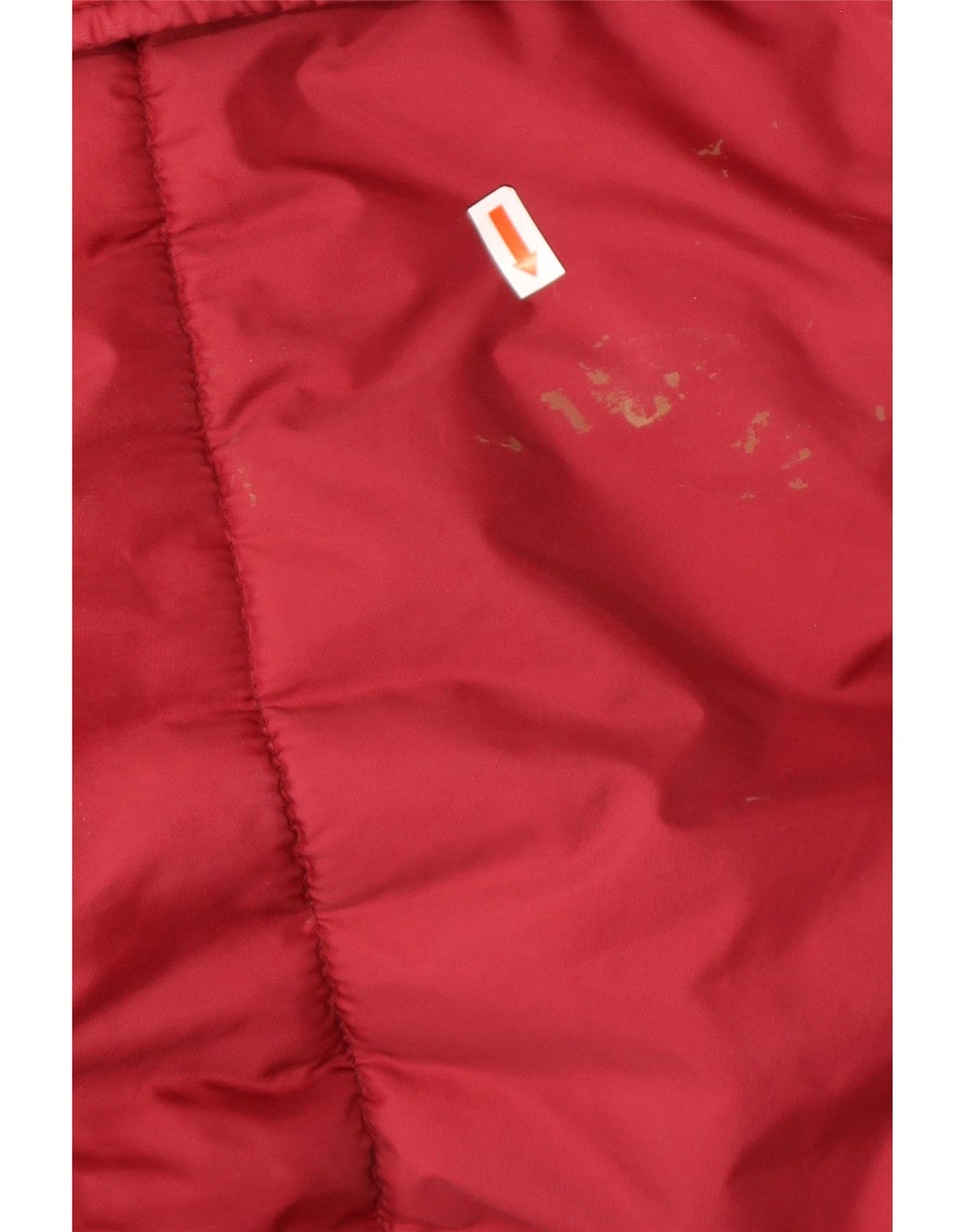 Vintage polstret herrejakke UK 42 XL Rød