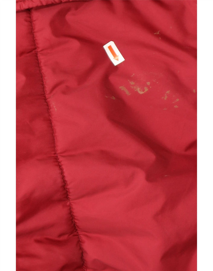 Vintage polstret herrejakke UK 42 XL Rød