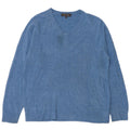 Marks & Spencer Herre V-hals sweater Stor blå akryl