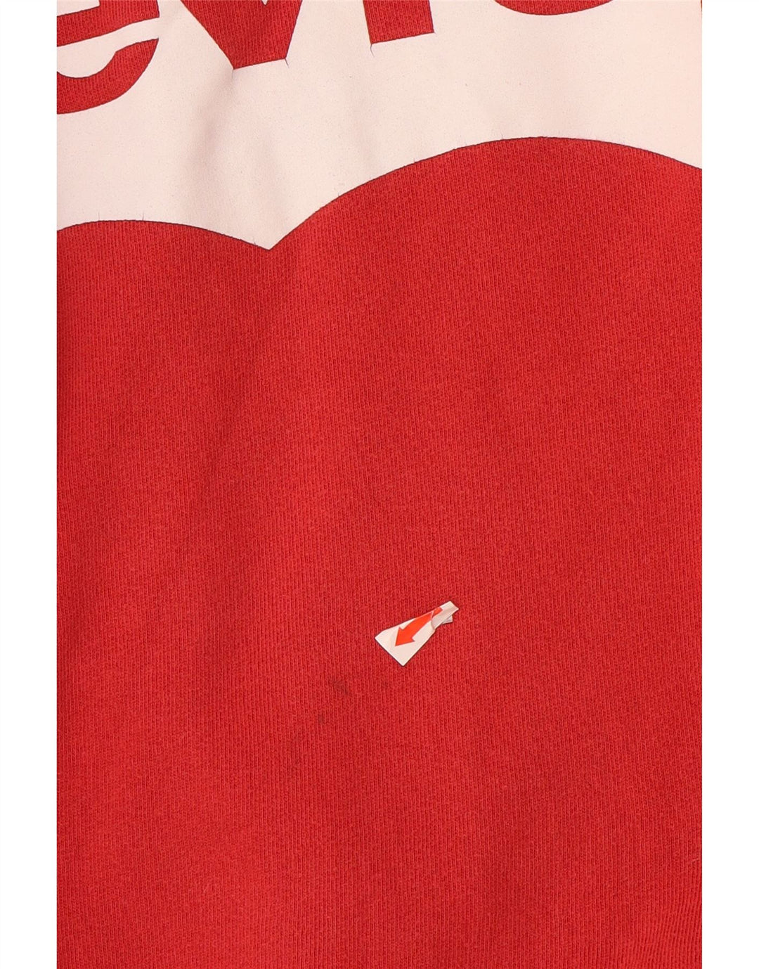 LEVI'S Boys Grafisk Sweatshirt Jumper 13-14 år Rød Bomuld