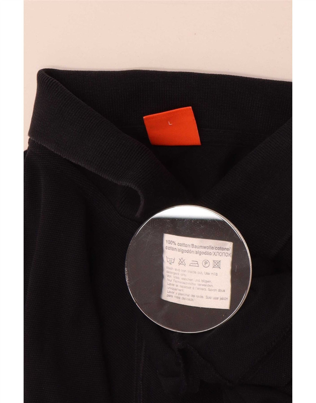 Hugo Boss herre poloshirt Stor marineblå bomuld