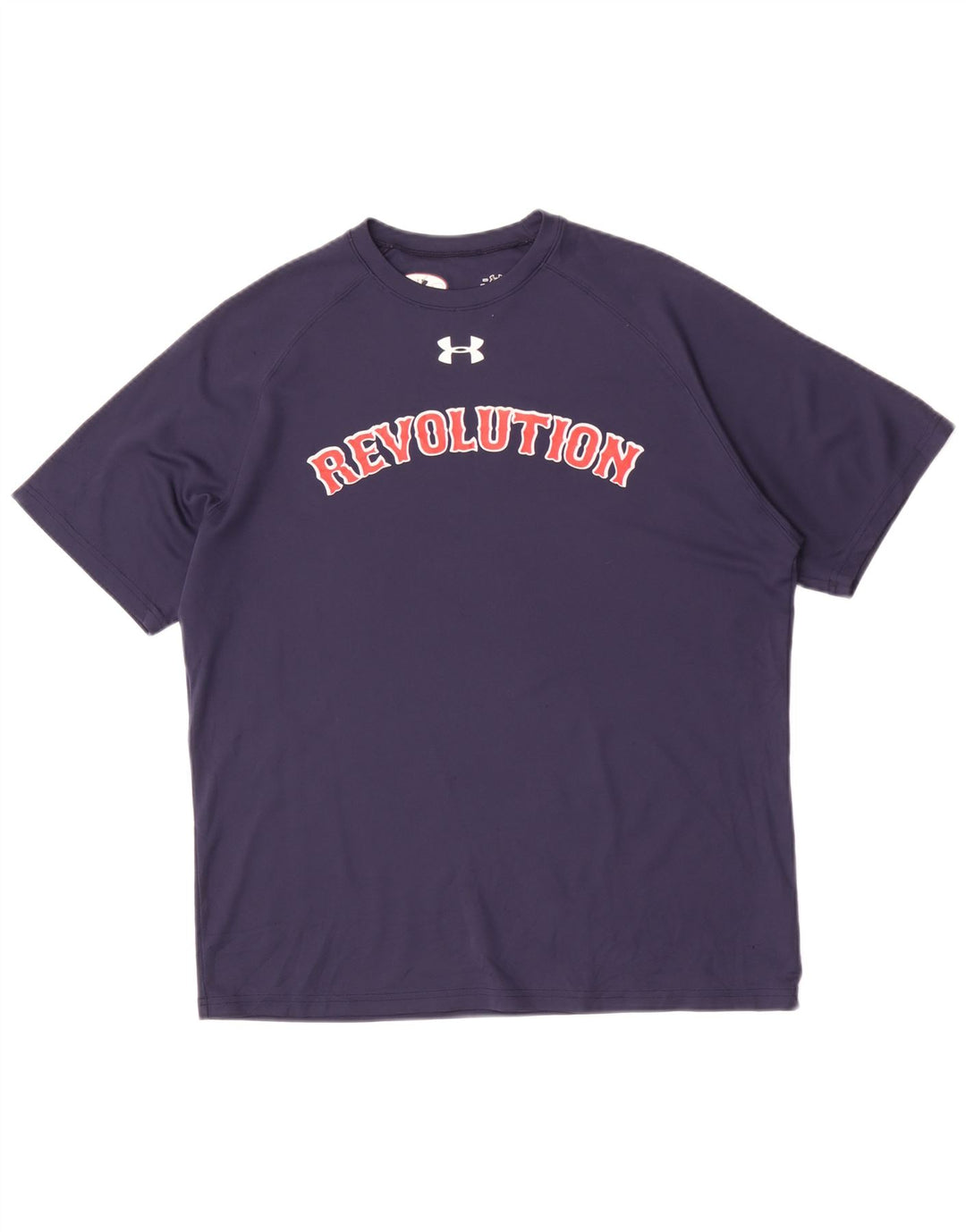 Under Armour Herre grafisk T-shirt Top Medium Navyblå Polyester