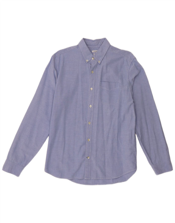 Gap Herre Standard Fit Skjorte Medium Blå Bomuld