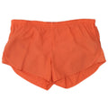 Nike Dame Dri Fit sportsshorts UK 14 Medium Orange Polyester