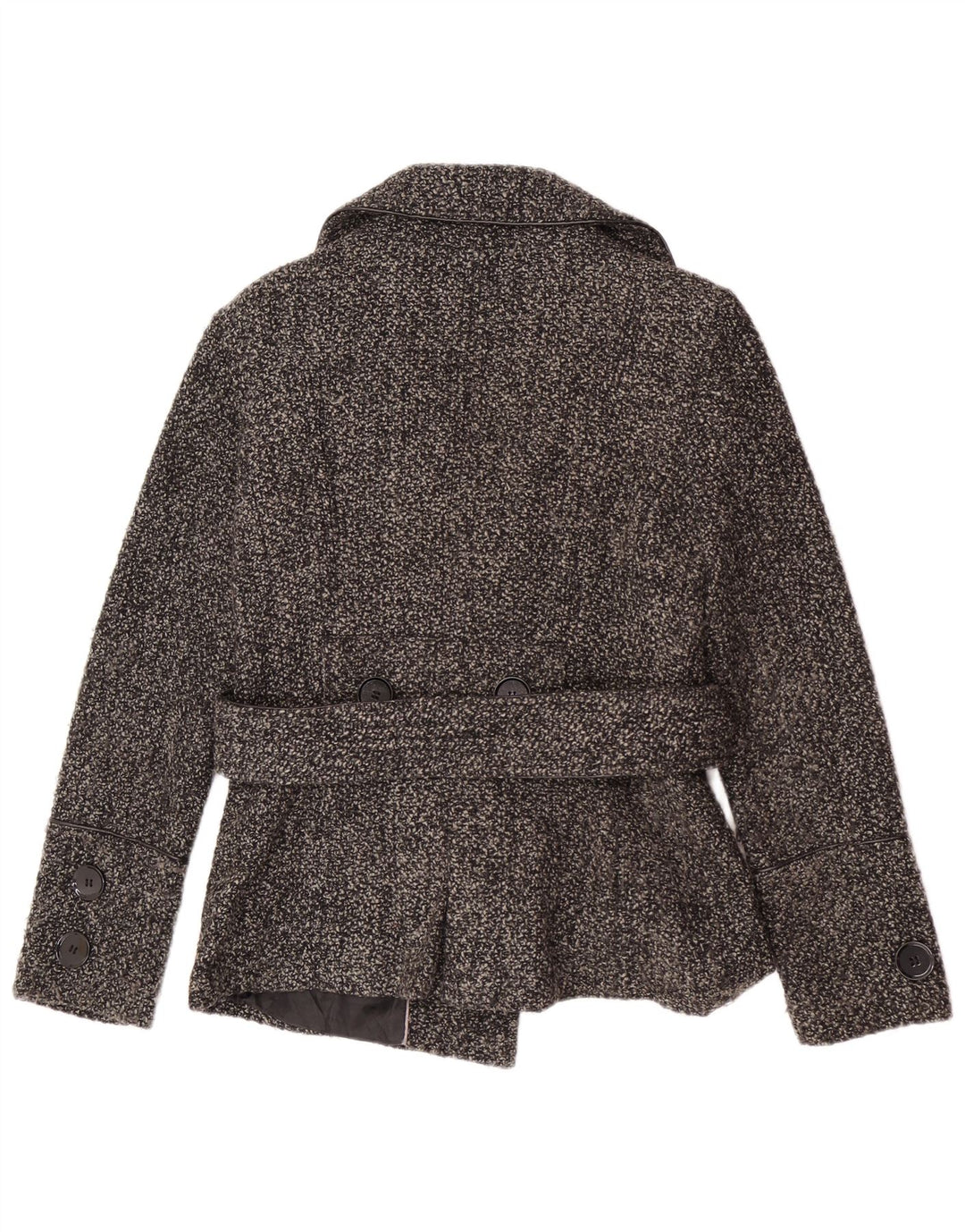 Zara Dame 3 Button Blazer Jacket UK 10 Small Grå