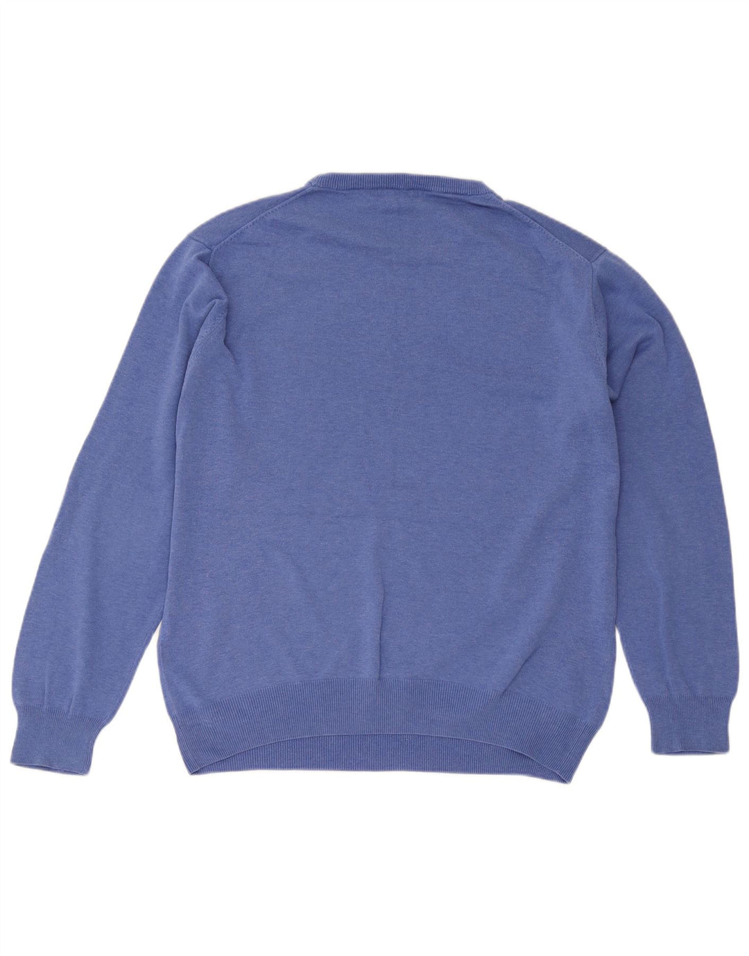 Gant Herre sweater med rund hals XL blå bomuld