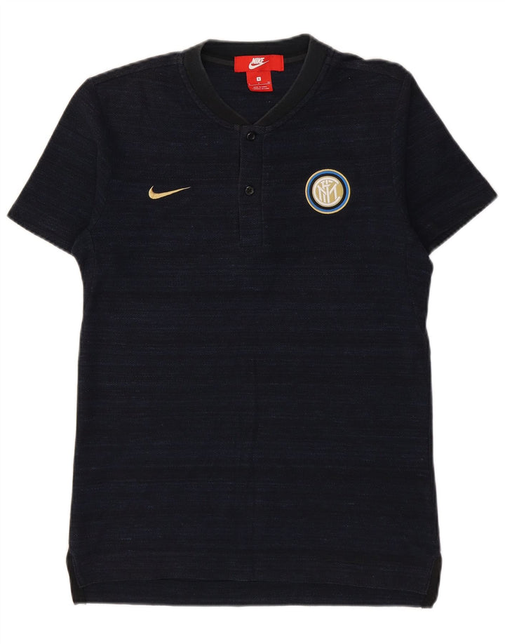 Nike Herre Inter Milan T-Shirt Top Lille Marineblå