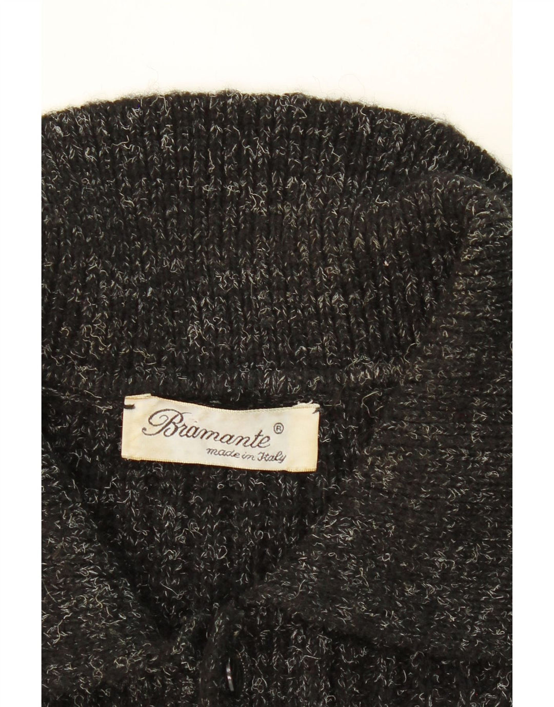 BRAMANTE Mens Polo Neck Jumper Sweater 2XL Grey Striped Vintage Bramante and Second-Hand Bramante from Messina Hembry 
